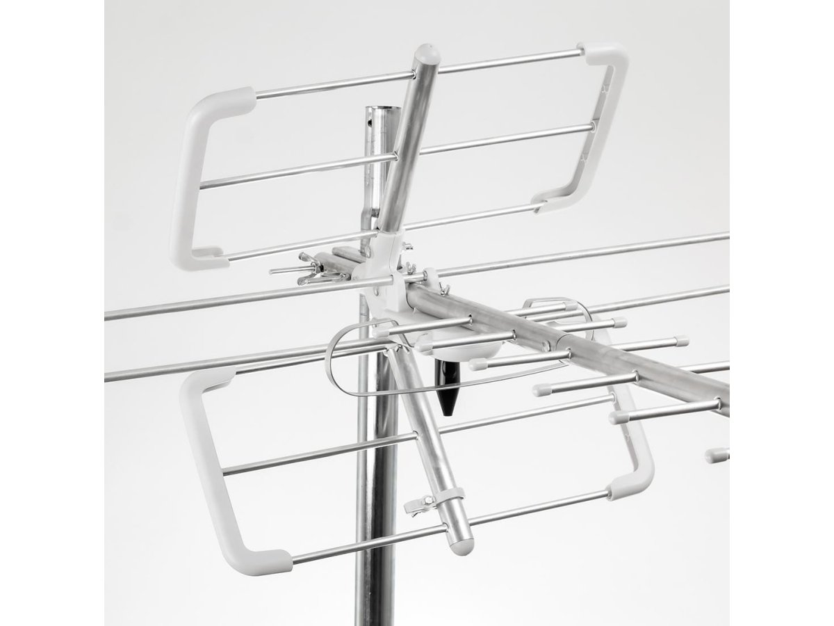 Antena DVB-T/T2 Spacetronik EOS L Combo White (pasywna)