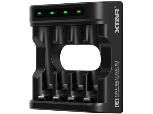 Ładowarka do akumulatorów R03 / AAA oraz R6 / AA Li-ion 1,5V / NiMH Xtar L4