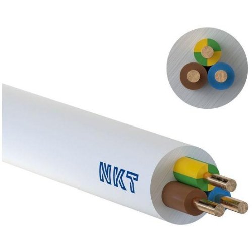 Przewód NKT YDY 3x1,5 żo 450/750V /100m/