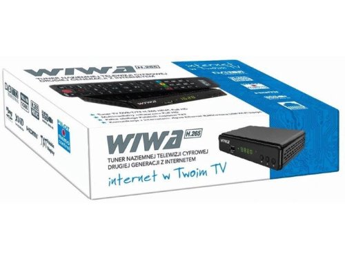 Tuner DVB-T/T2 WIWA H.265