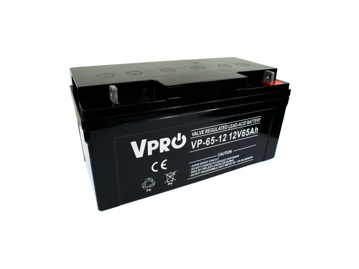 Akumulator VOLT POLSKA AGM VPRO 12V 65Ah