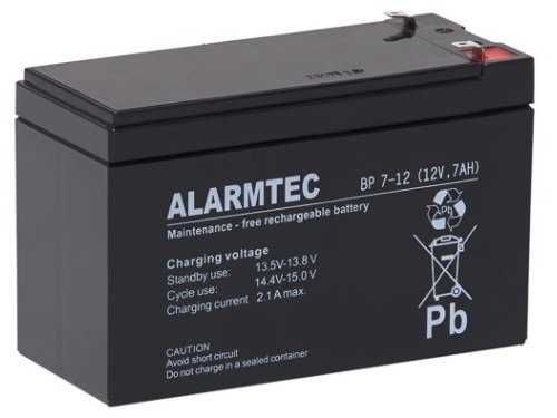 Akumulator AGM ALARMTEC serii BP 12V 7Ah