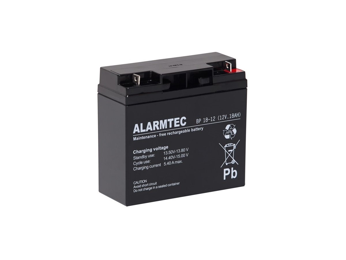 Akumulator AGM ALARMTEC serii BP 12V 18Ah