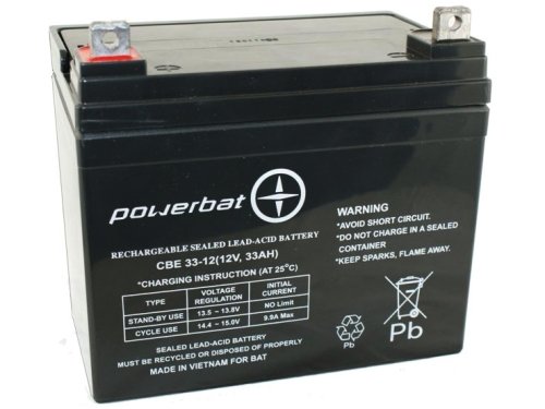 Akumulator PowerBat AGM 12V 33Ah