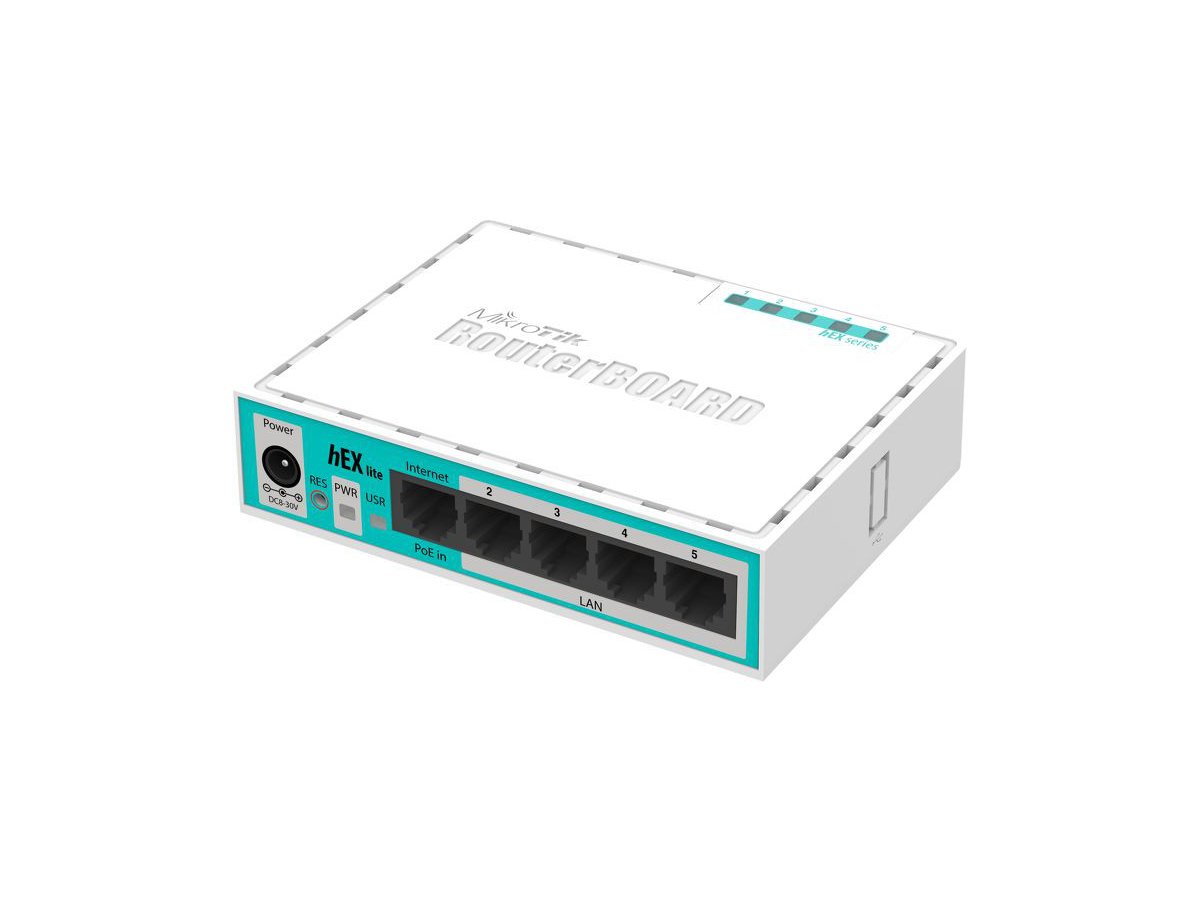 MIKROTIK ROUTERBOARD hEX lite (RB750r3)