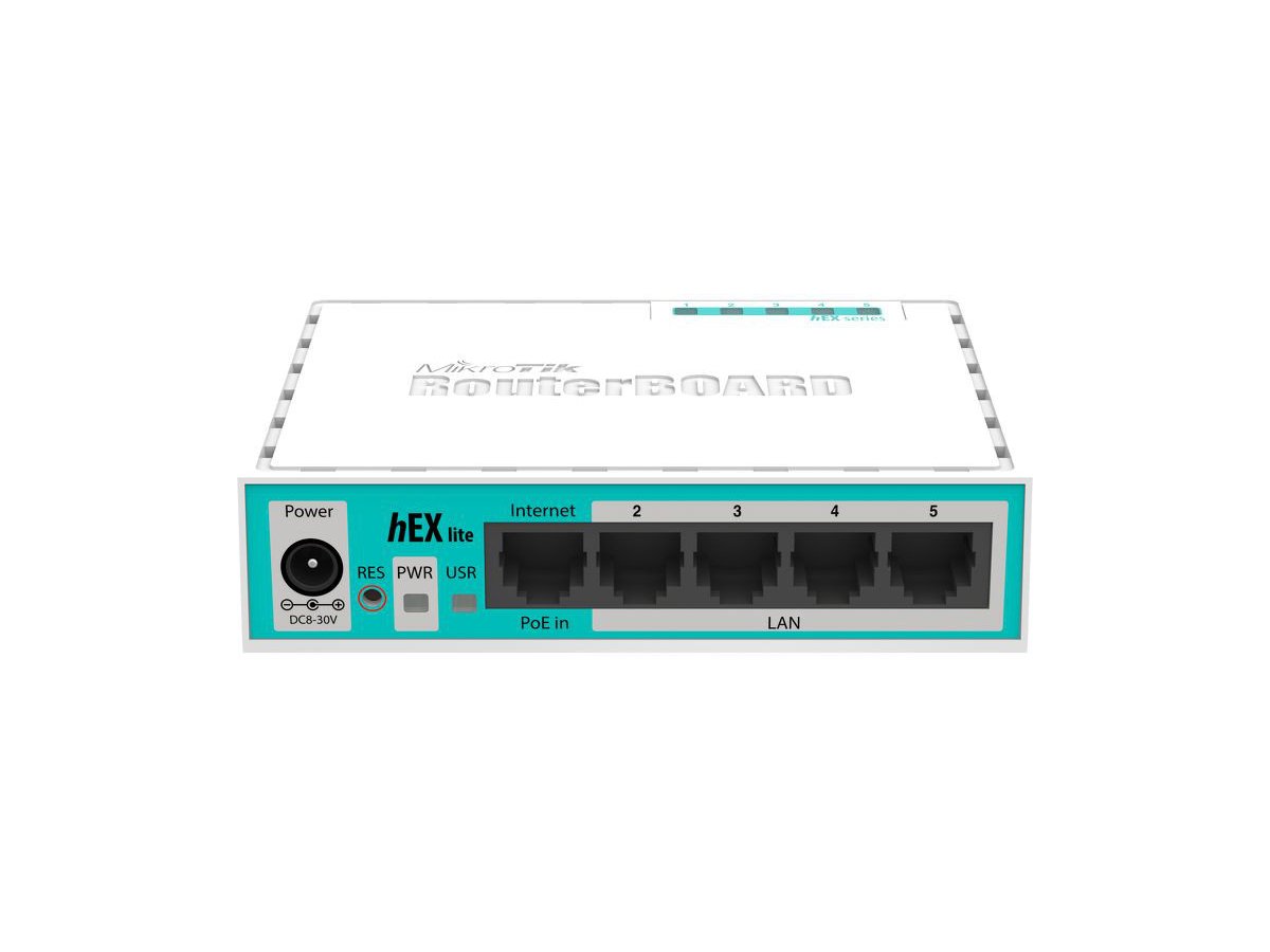 MIKROTIK ROUTERBOARD hEX lite (RB750r3)