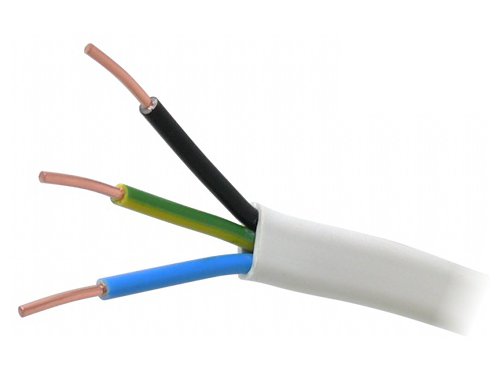 Przewód elektryczny drut płaski YDYp 450/750V 3x2,5mm2 100m MERCOR