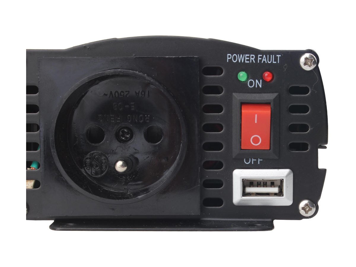 PRZETWORNICA VOLT POLSKA IPS-500 12V / 230V 350/500 W