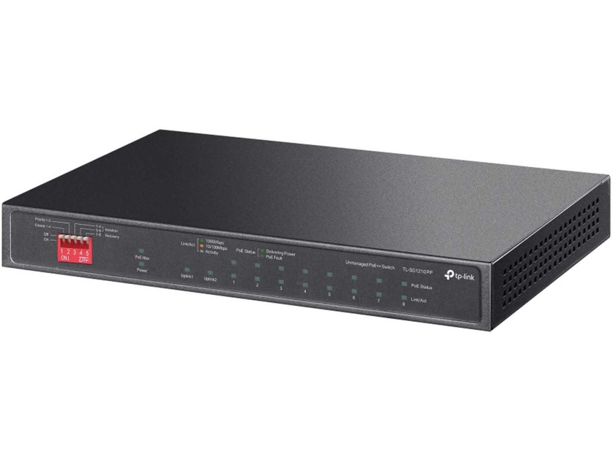 SWITCH TP-LINK TL-SG1210PP