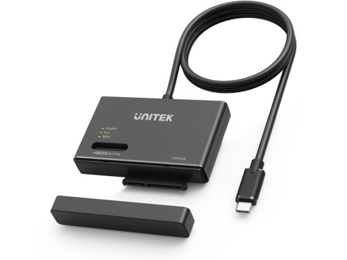 S1232A01-EU Unitek Mostek USB-C na dyski SATA i M.2 MVMe