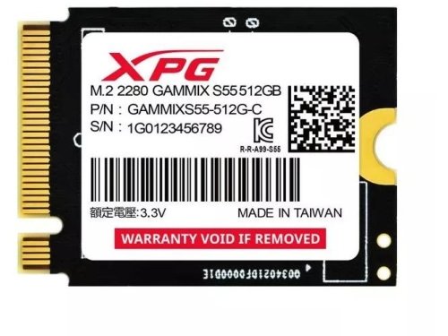 Dysk SSD Adata XPG GAMMIX S55 512GB M2230