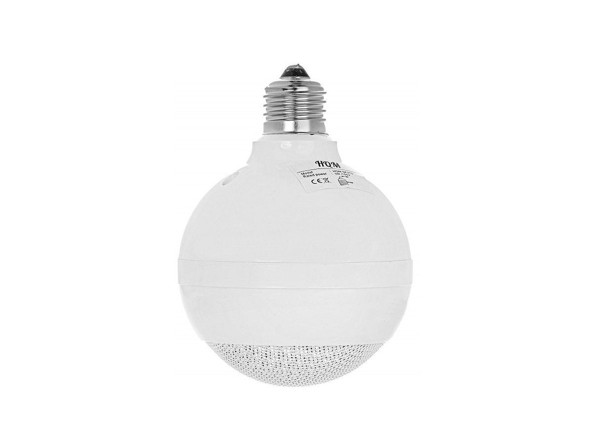 Głośnik kulowy HQM-SK313 3W 100V gwint E27 Biały
