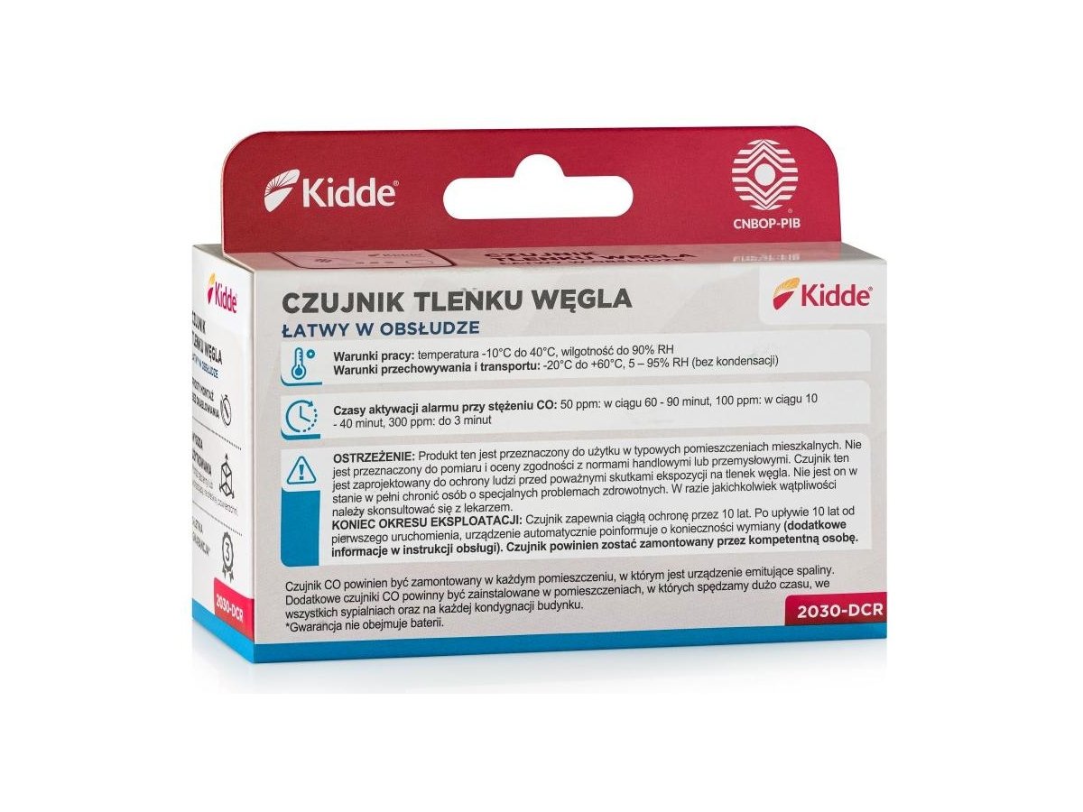 Czujnik czadu KIDDE 2030-DCR