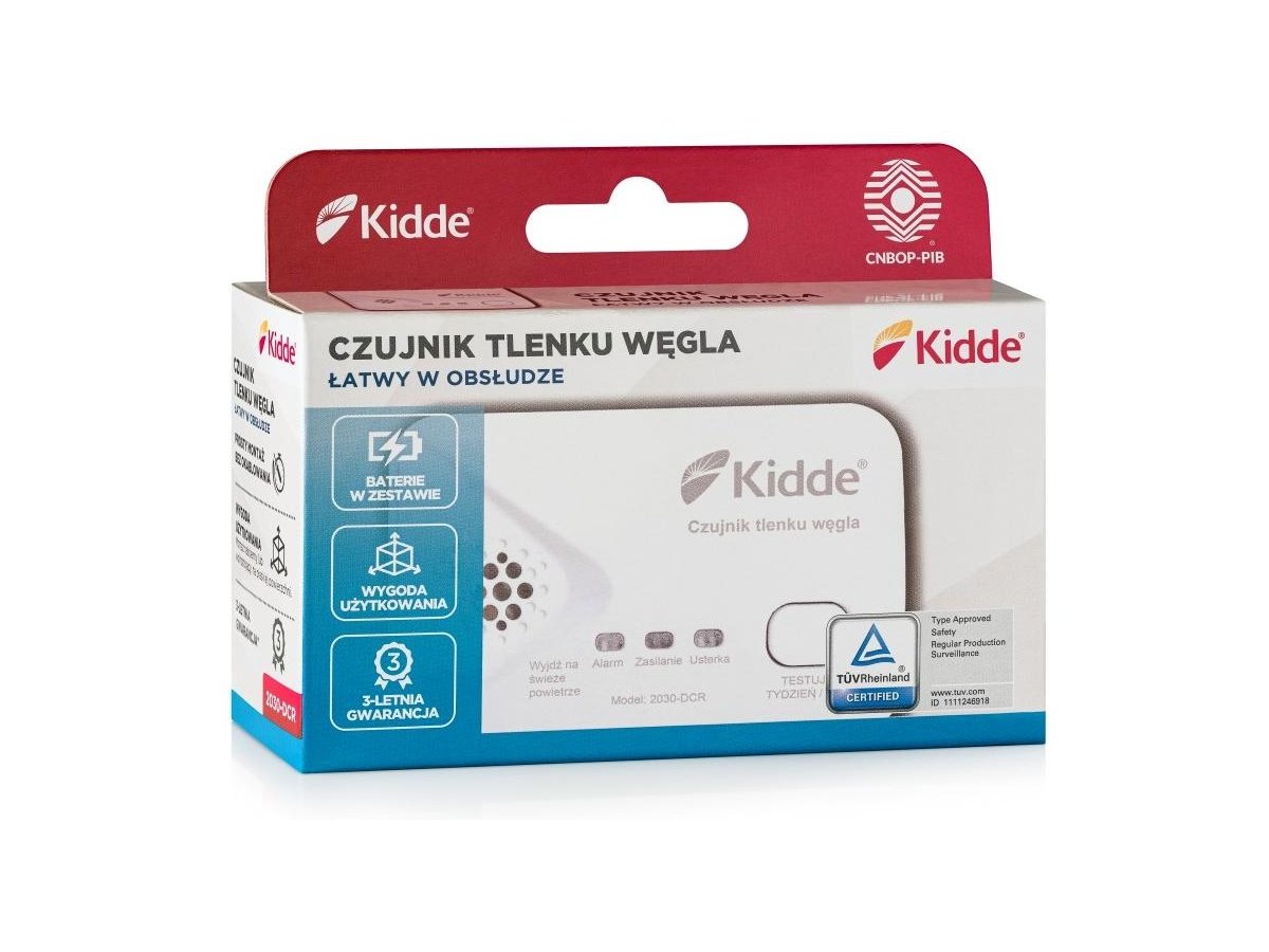 Czujnik czadu KIDDE 2030-DCR