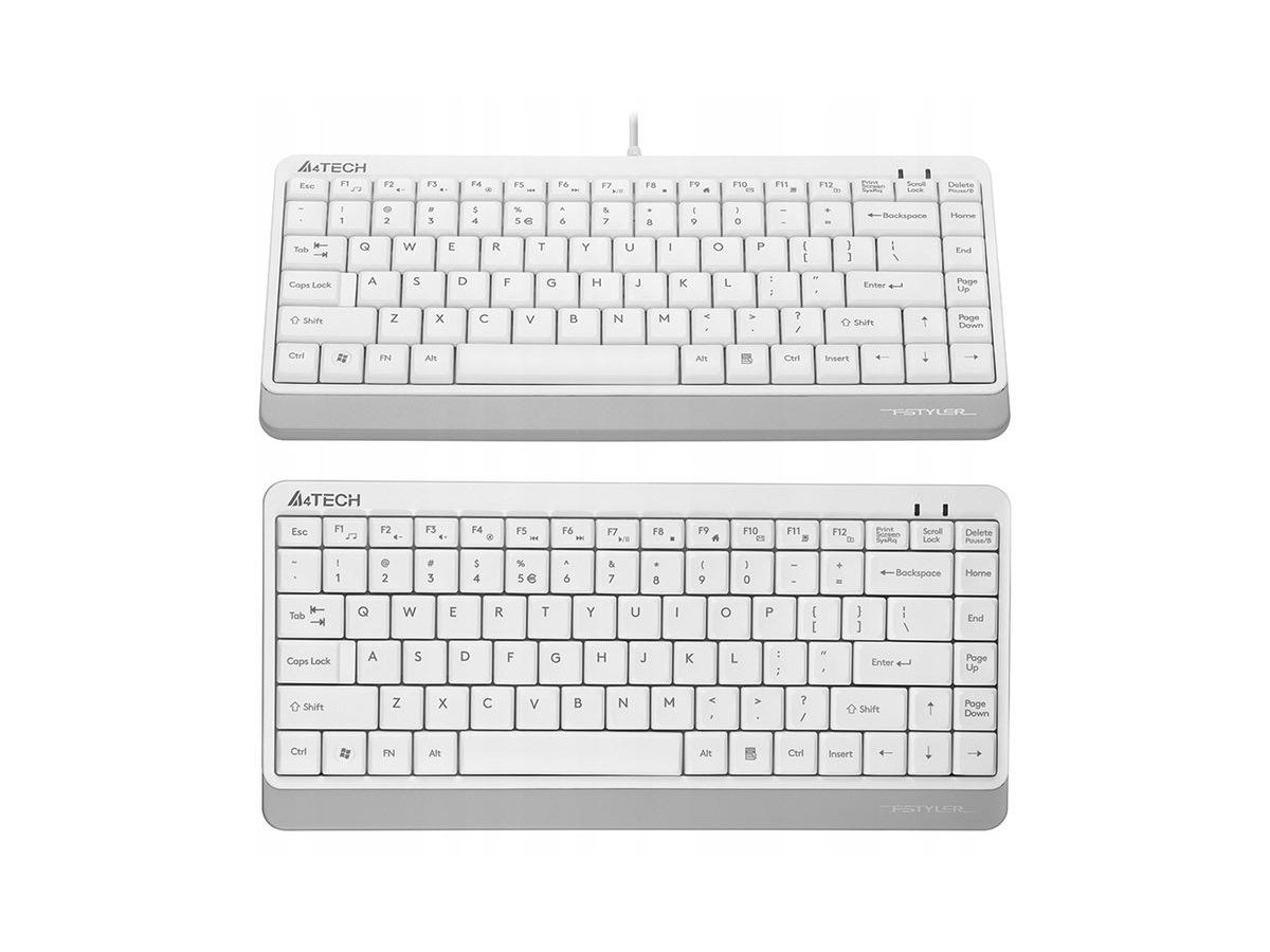 Klawiatura przewodowa A4tech FStyler FK11 biały
