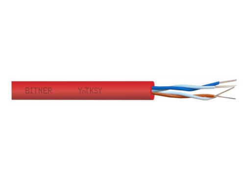 KABEL SYGNALIZACJI PPOŻ BITNER YnTKSY 2x2x0,8 - 100m