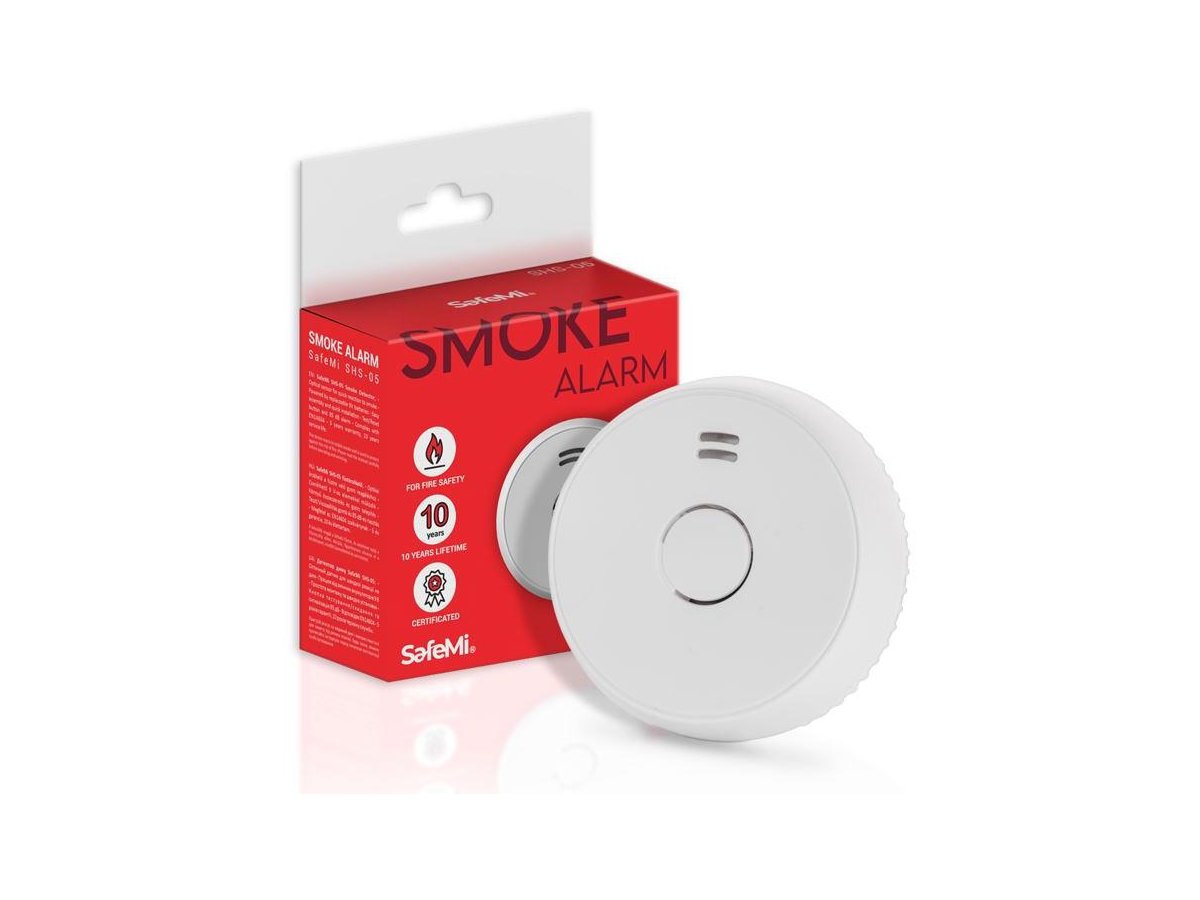 Czujnik dymu SafeMi SHS-05 na baterię