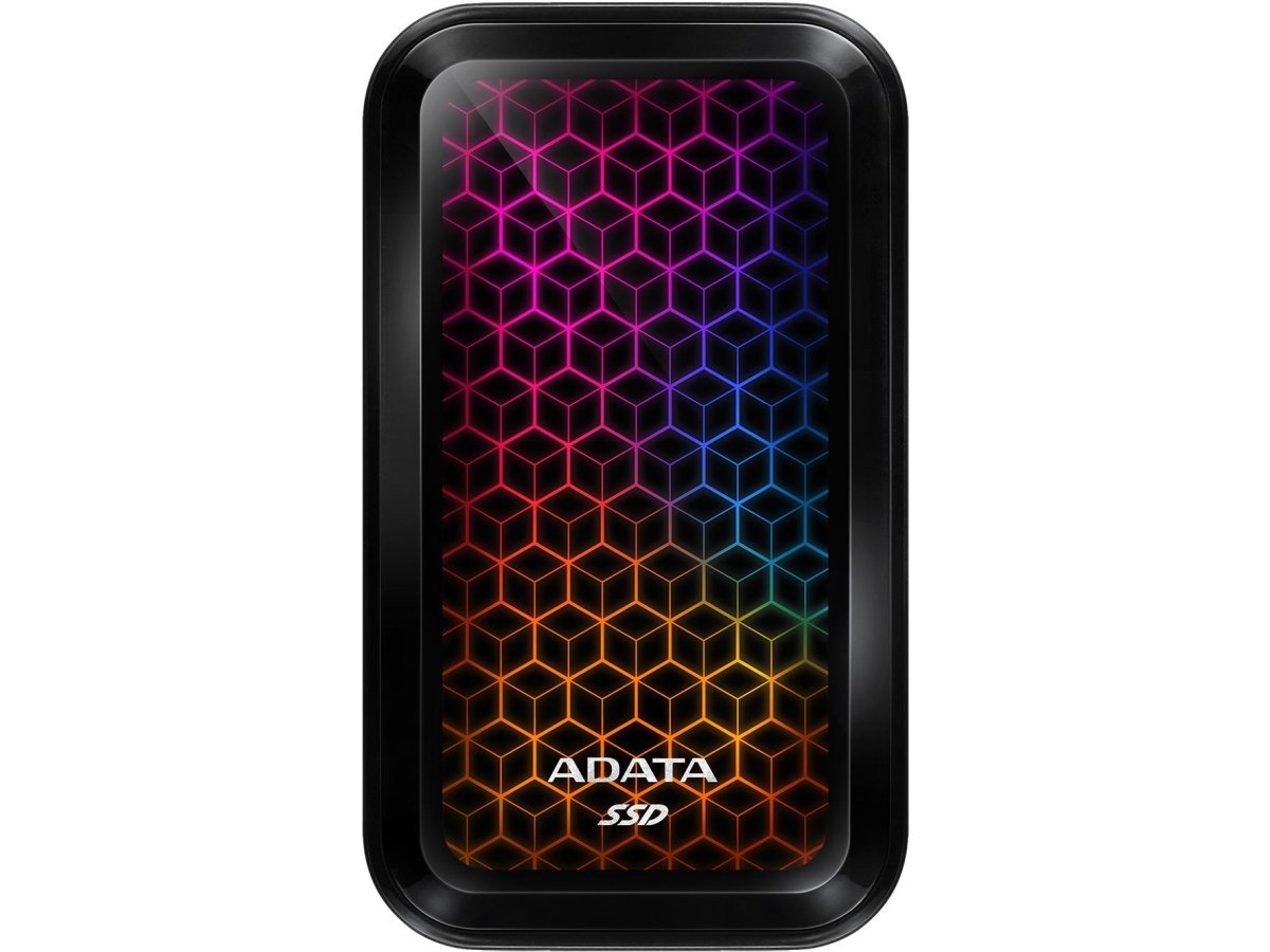 DYSK ZEWNĘTRZNY ADATA SSD SE770G 512G USB3.2-A/C RGB