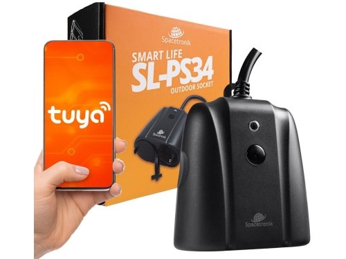 Zewnętrzne gniazdko WiFi Spacetronik Smart Life SL-PS34