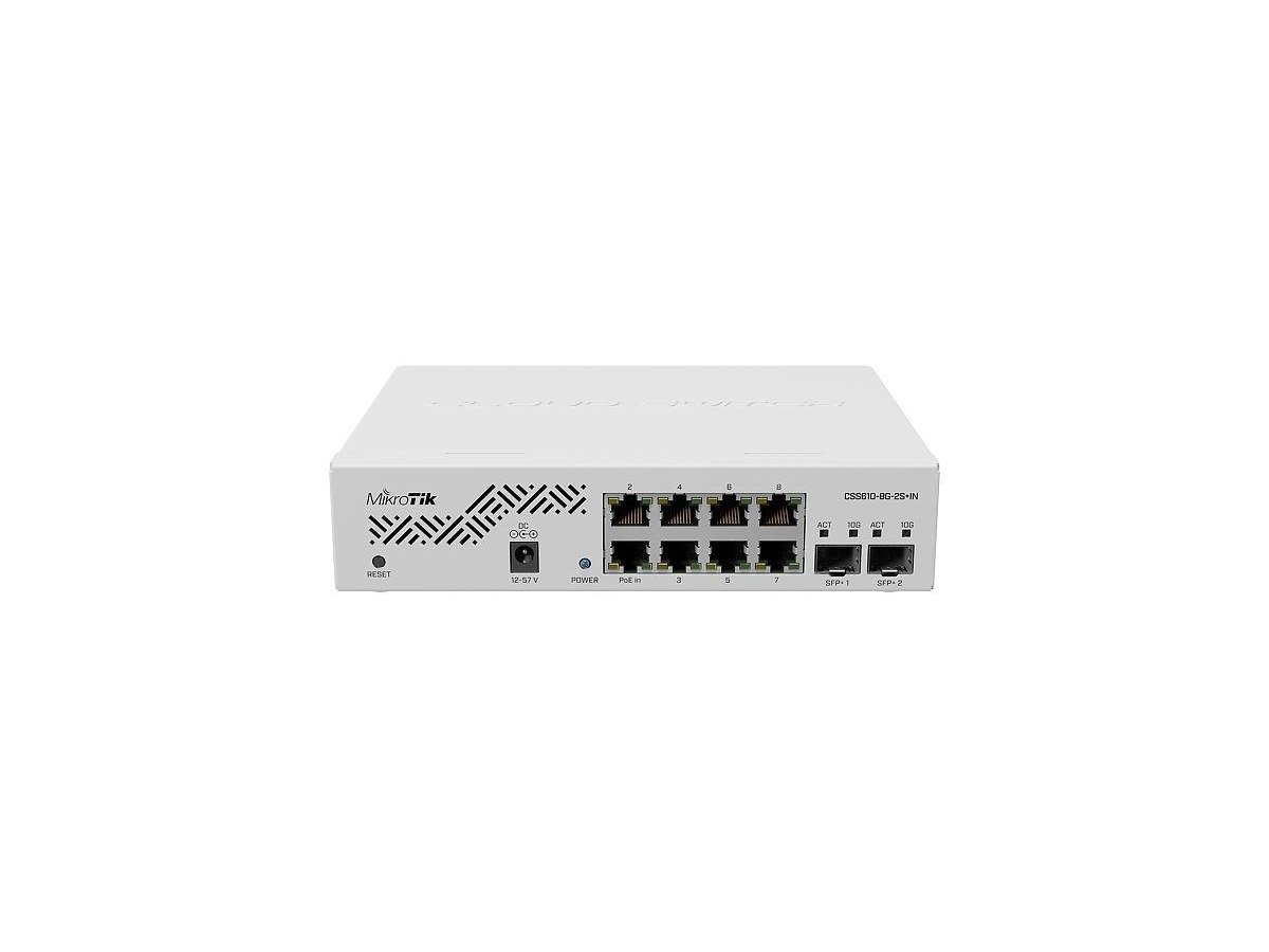 MIKROTIK ROUTERBOARD CSS610-8G-2S+IN