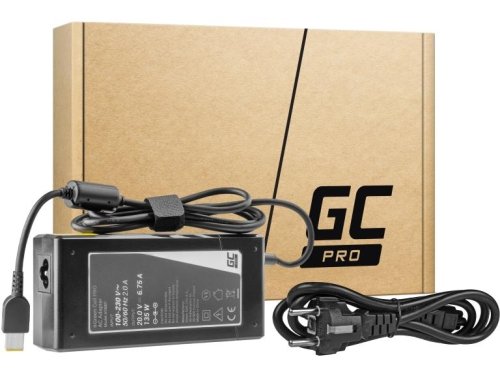 ZASILACZ ŁADOWARKA DO LAPTOPA LENOVO Green Cell PRO AD68P 20V 6,75A 135W Slim Tip