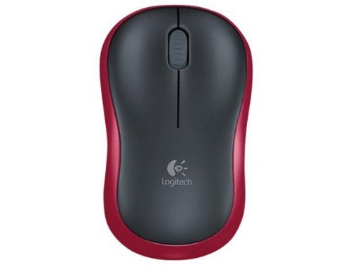 Mysz bezprzewodowa Logitech M185 Wireless Mouse czerwony