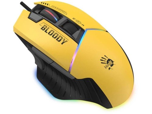 Mysz przewodowa A4tech Bloody W95 Max USB Sports Lime