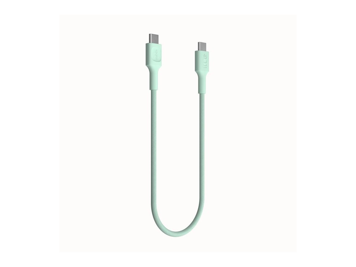 KABEL USB-C / USB-C Greencell PowerStream 120cm PD 100W zielony w oplocie