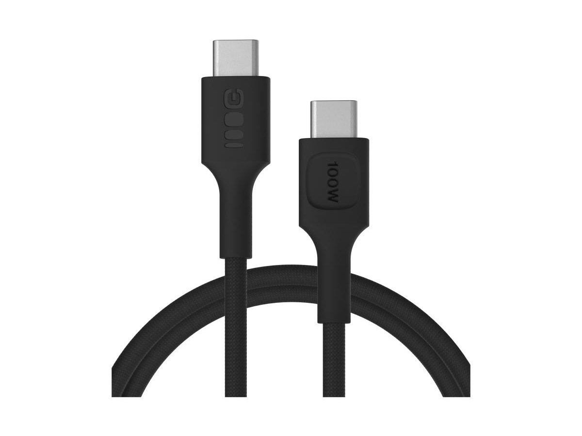 KABEL USB-C / USB-C Greencell PowerStream 120cm PD 100W czarny w oplocie