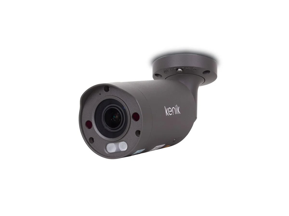 Zestaw monitoringu IP Kenik 2 kamery tubowe 5MPx IR 60m dysk 1TB