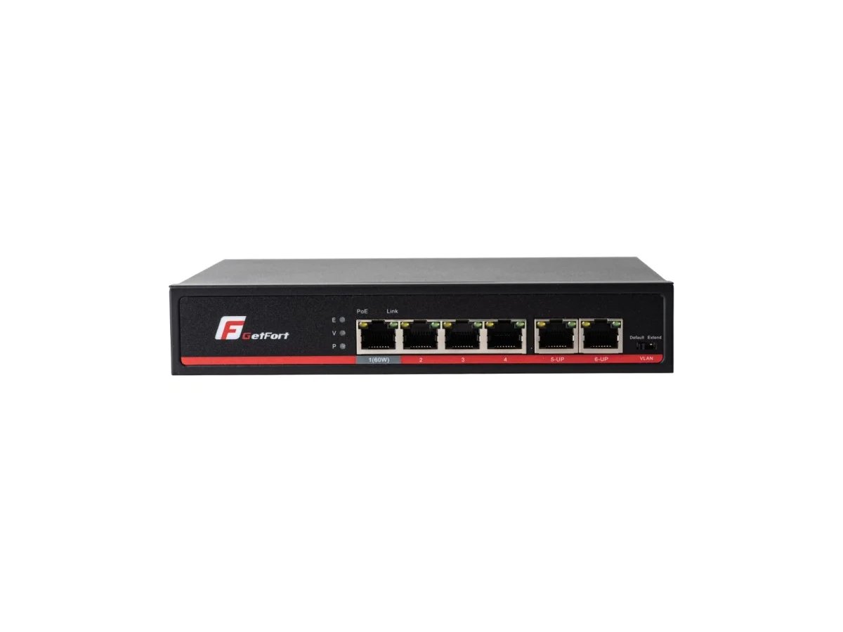 Zestaw monitoringu IP Kenik 4 kamery tubowe 5MPx 1TB