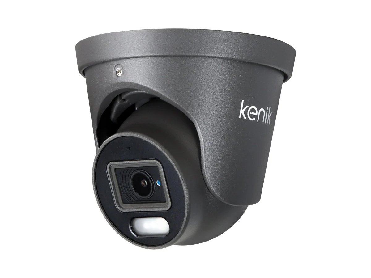Zestaw monitoringu IP Kenik 2 kamery kopułkowe 4 MPx dysk 1TB
