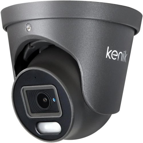 Zestaw monitoringu IP Kenik 2 kamery kopułkowe 4 MPx dysk 1TB